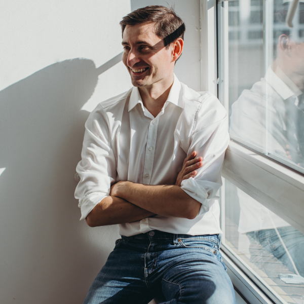 An photograph of Jarek Rozanski