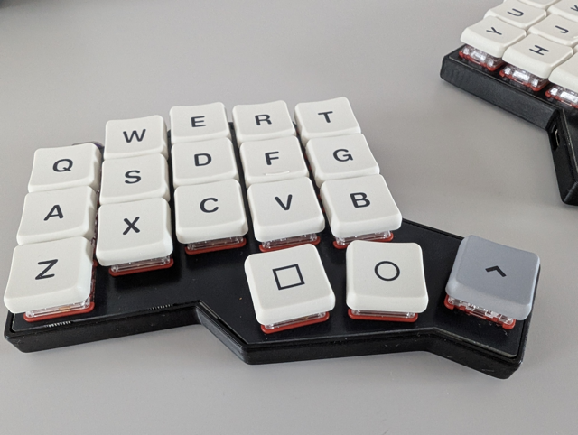 3w6 split ergonomic keyboard