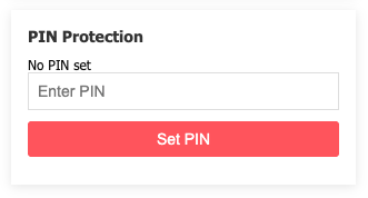 Screenshot of PIN entry form in Somebody Stop Me extension blocking time wasting websites and social media.